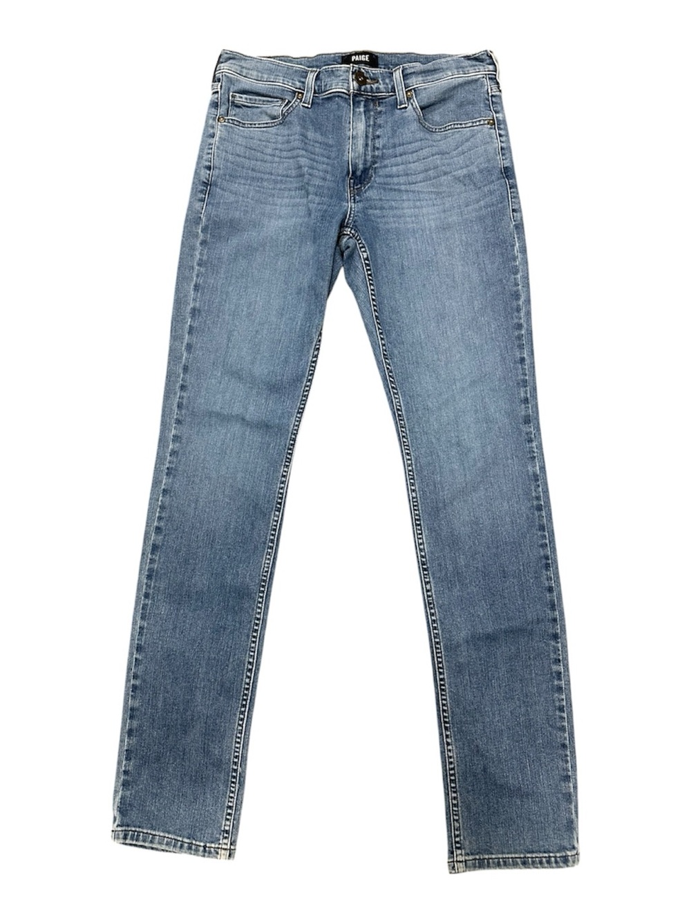 PAIGE Men's Lennox Slim Fit Jeans Size 31 Blue - Excellent Condition